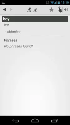 Free Eng-Pol Dictionary android App screenshot 10