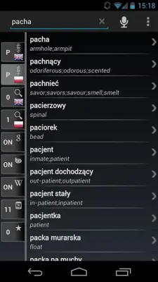 Free Eng-Pol Dictionary android App screenshot 13